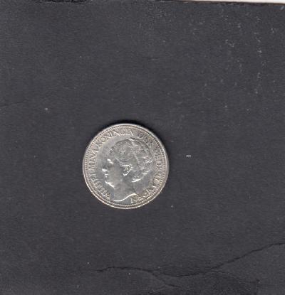 Beschrijving: 25 Cent WILHELMINA 